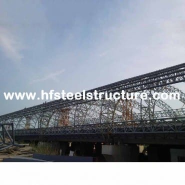 Construcció d'acer estructural de l'estació de ferrocarril