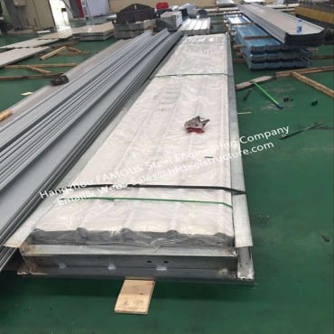 Galvanized Baseplate Color Steel Cladding Roof Sheet Para sa Construction Company