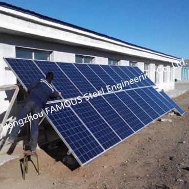 कम तापमान वाले समुद्री भोजन के लिए वाणिज्यिक सौर ऊर्जा संचालित कोल्ड स्टोरेज भवन