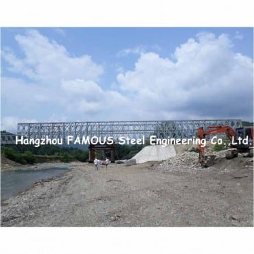 2019 High quality Strength Steel Structure Temporary Bailey Bridge