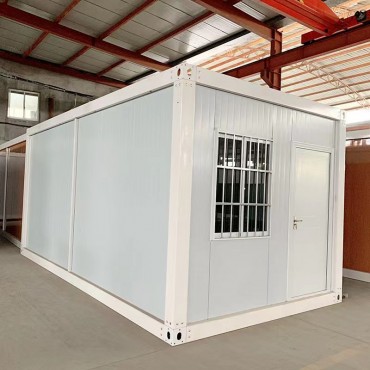 Mobile portatile delapsum 20ft 40ft modularis continens domus pro constructione situs usus