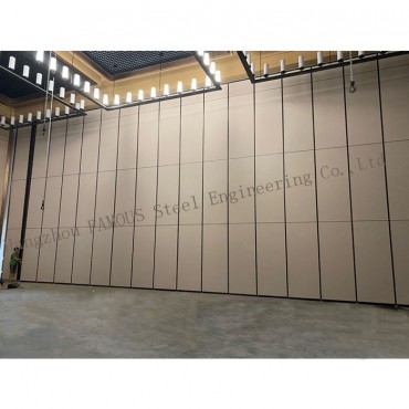 Marquees Banquet Hall Soundproof Wooden Separation Movable Wall Acoustic Panel Partition