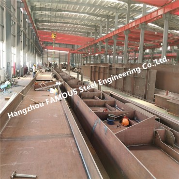 Амерыканскі стандарт ASTM A588 Corten Steel Plate Piling і канструкцыйны сталёвы фермены мост