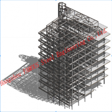 Struktureel stiel framed Multi-Storey Steel Building EPC Contractor Algemien En High Rise Building