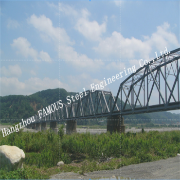 Fabbricazione di ponti in acciaio strutturale in truss AASHTO ASTM AISI AWS D1.5 Certified