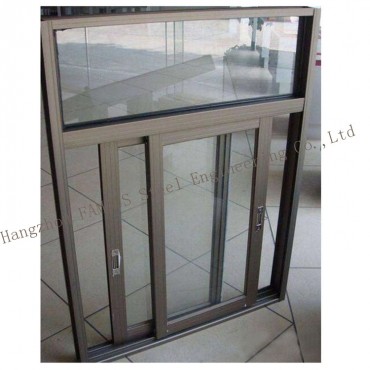 Construcción de vidro de ventanas corredizas de aluminio para edificios altos