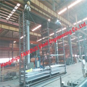 Telai strutturali in acciaio zincato per essiccatore e forno per attrezzature per la produzione di mattoni