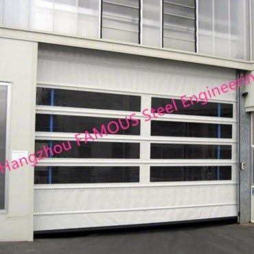 Ordinaryong Diskwento sa China Industrial Automatic High Speed ​​PVC Fabric Roller Shutter Door