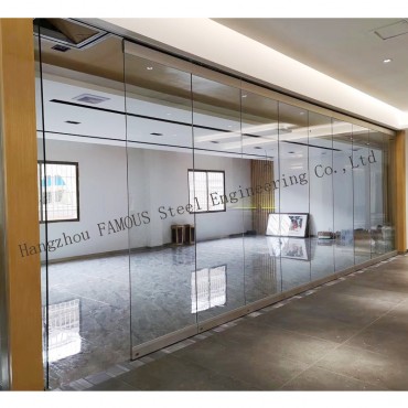 2019 High quality China Office Partition Glass Wall Tempered Laminated Glass Nqe