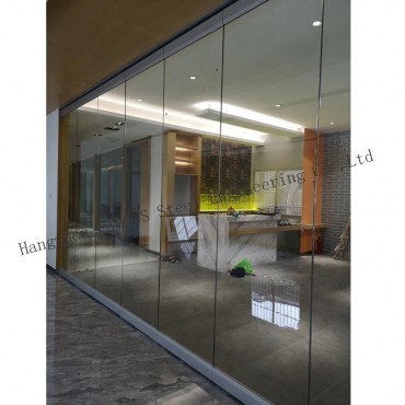 2019 High quality China Office Partition Glass Wall Tempered Laminated Glass Price