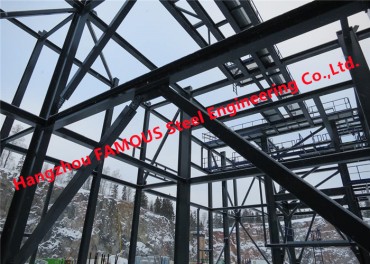 Estándar americano ASTM Fabricado estrutura de estrutura de aceiro Detalle de construción e deseño