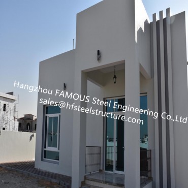Complejo de edificios con estructura de acero de casa modular con panel FASEC-I para personal de bajos ingresos