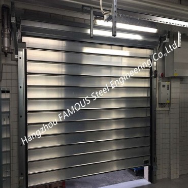 Aluminium Extrusion Propil Seuneu Dipeunteun Roller Door Fireproofing Angkat Door Jeung Openers Electric