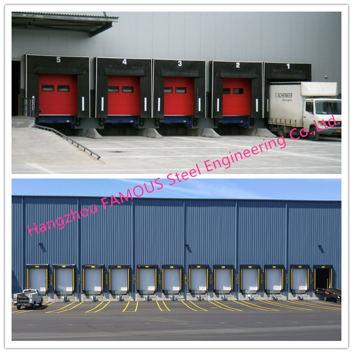 Container Loading Dock  With Seal Shelter For Warehouse And Distribution Center_副本
