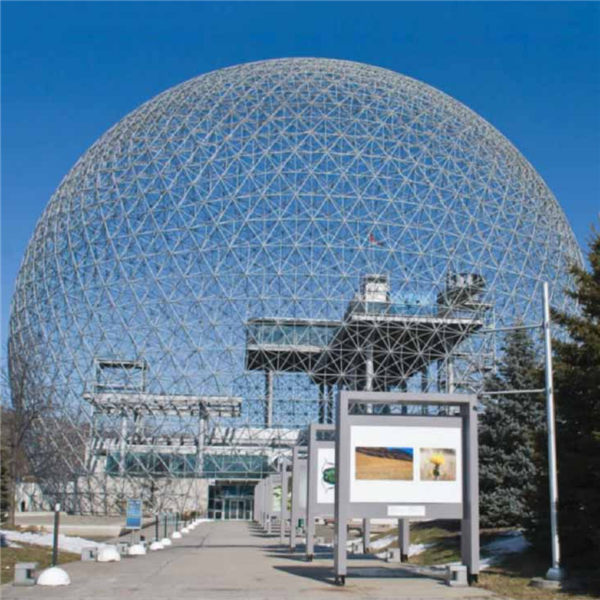 Steel Strength and Aesthetics in Architectural Dome Roof Construction