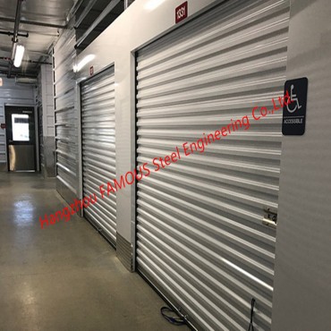 Pintu Gelek Industri Penyimpanan Sendiri Fleksibel Pintu Pemanggang Gelek Komersial Pra-pasang