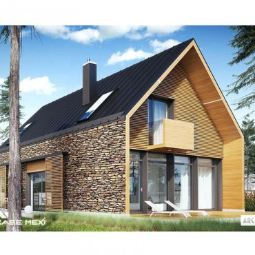 Namještena lagana čelična konstrukcija montažna luksuzna vila dvoetažna montažna kuća