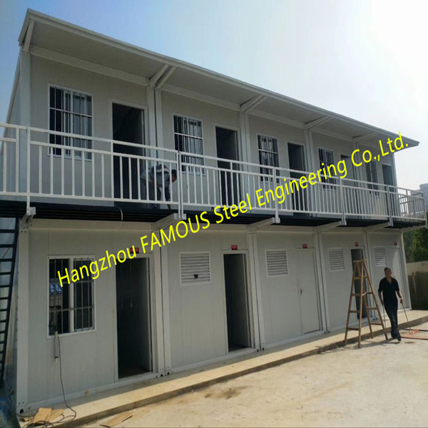 G +1 Floor Foldable Living Prefab Homes Modular Integrated Container House For Labor Camp (4)_副本