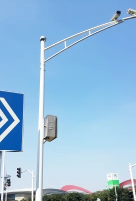 Galvanized Steel Traffic Signals Traffic Light Pole
