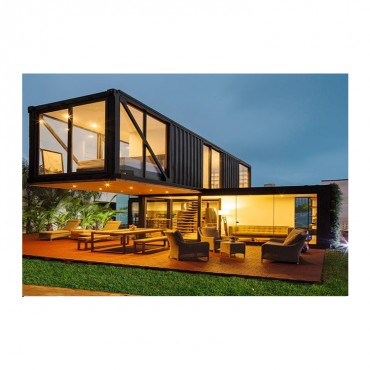 Modulair wonen opvouwbare verzending geprefabriceerd opvouwbaar houten huis kit prijs lage kosten modern design uitbreidbaar containerhuis