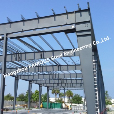 Prefabricated Design EU Standard Prefab Steel Structures Building With Tekla Model