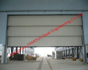 Ledhejseport i stål Lodret panelløftning Industriel ledhejseport til garagebrug
