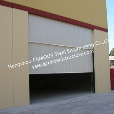 Sectional Steel Lift Door Vertical Panel Lifting Industrial Sectional Door For Garage Use