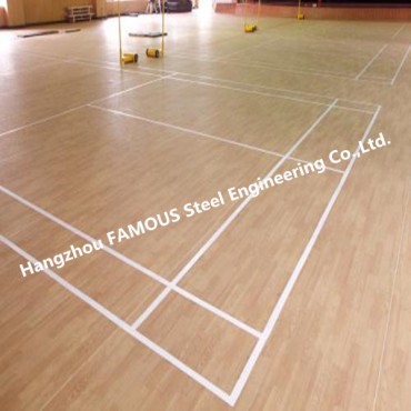 Uvnitř / venku Plastové nebo dřevěné vinylové sportovní podlahy Barevné výhledy pro sportovní centrum
