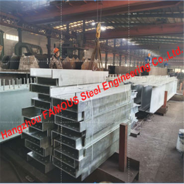 Fabrikimet strukturore prej çeliku të galvanizuar me rreze H standarde amerikane të parafabrikuara