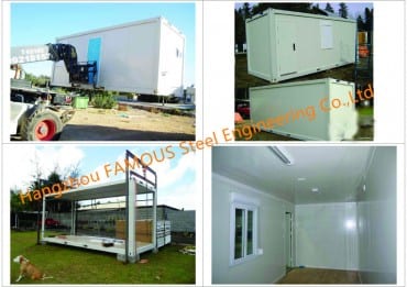 European Style Quick Assembled House Para sa Accommodation Modular Container Units na May Custom na Sukat