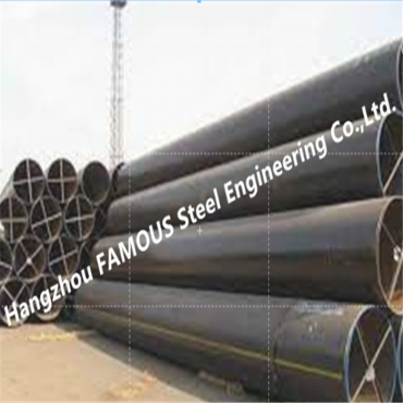LSAW Submerged Arc las Karbon Steel Pipa pikeun Piling Paké