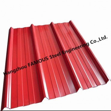 Kundenspezifische farbige Stahlverkleidungs-Dachblech-Sandwichplatte mit einer Dicke von 0,3 bis 0,8 mm