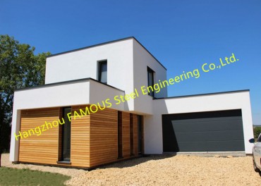 Kompleks modularnih hiš z jeklenim okvirjem in ploščo FASEC-I za osebje z nizkimi dohodki