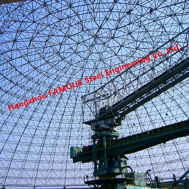 China Tinplate Sheet High Speed Metal Doors Long Span Dome Roof Steel Buildings Space Frame Structure Projects Fast Installation Famous Manufacturer And Supplier Famous