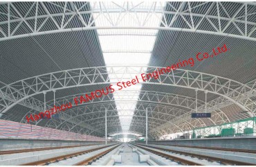 Long Span Dome Roof Steel Buildings Space Frame Structure Projects Արագ տեղադրում