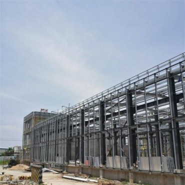 Industrial Shed Heavy Steel Structure Building rau American Project