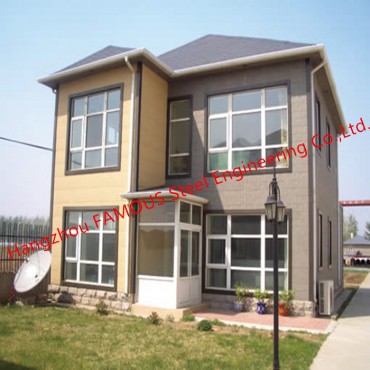 Prefabricated Light Steel Framed Villa Modular Apartment Units Fast Construction