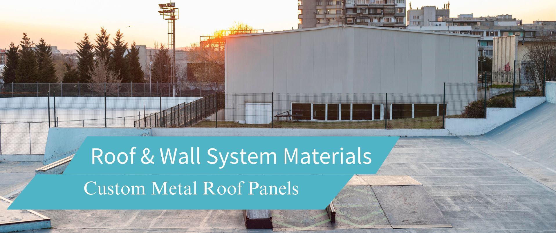 Dach- a Wandsystemmaterialien