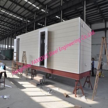 Low Cost Portable Homes Architectural Design Steel Modular Prefab House Cabin For Cheap Site Office