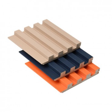 શોપિંગ મોલ માટે લાકડાની પ્લાસ્ટિક દિવાલ પેનલ ગરમ WPC આઉટડોર સીલિંગ પેનલ