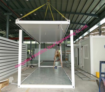 Flat Pack Sandwich Panel Container House Living Units Prefab Modular Accommodation Homes