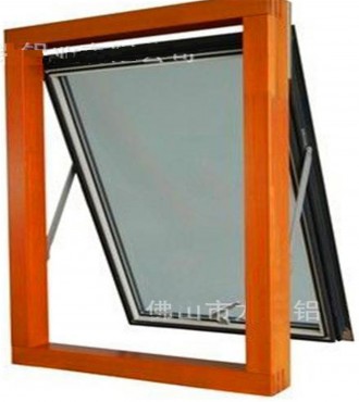 Modern Home Security Manual Double Glazed Glass Aluminium Awning Windows